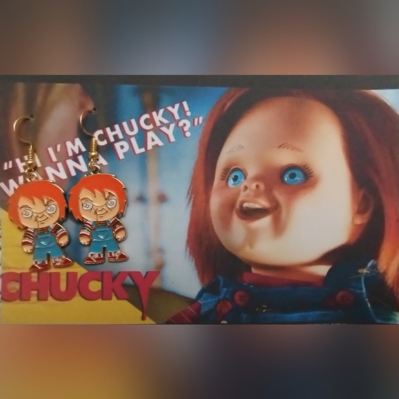New Chucky Earrings 🎃 - Picture 6 of 7